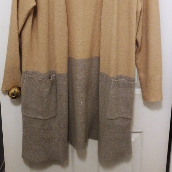 Amanda Green Open Cardigan XL - Picture 2 of 4